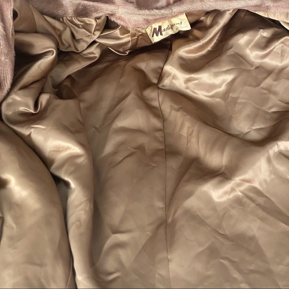 *Vintage Madigan Chicago Brazotta Styled by Sportowne‎ Fur Double-Breast Coat - Picture 10 of 13